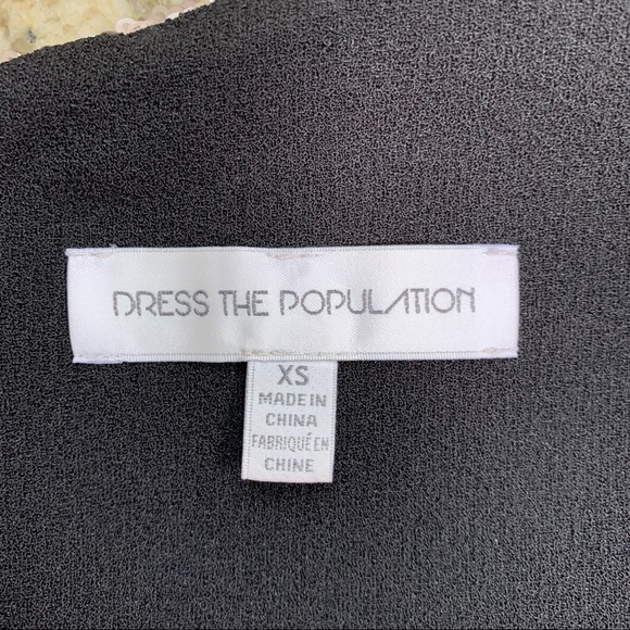 Dress The Population Emma Sweetheart Sequins Dress - Picture 10 of 12